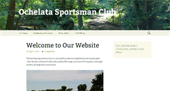 Desktop Screenshot of ochelatasportsmanclub.com